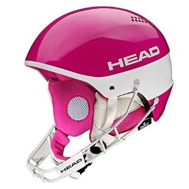 Шлем горнолыжный с чингардой HEAD STIVOT YOUTH SL (15 г, Pink 328214)