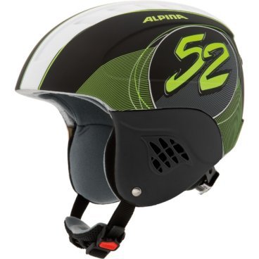 Шлем горнолыжный ALPINA CARAT L.E. black 52 matt (15/16г, A9042.37)