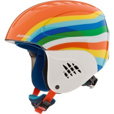 Шлем горнолыжный ALPINA CARAT rainbow (15/16г, A9035.60)