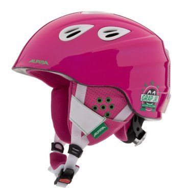 Шлем горнолыжный ALPINA GRAP 2.0 JR pink white (15/16г, A9086.55)