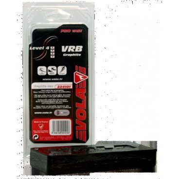 Мазь графитовая VOLA VRB Black для холодного и сухого снега 200 g (16/17 г, 224101)