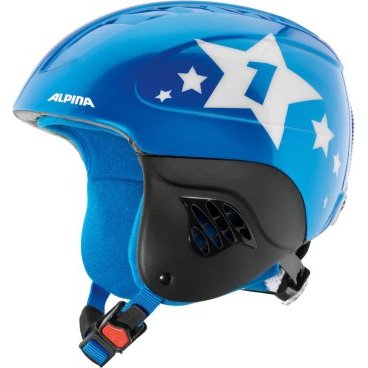 Шлем горнолыжный ALPINA CARAT, blue-star (17/18, A9035)