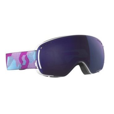 Горнолыжная маска Scott LCG Compact purple, solar blue chrome,TU (18/19, 260566-0025300)