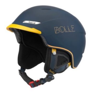 Шлем горнолыжный Bolle BEAT Soft Navy & Mustard (17/18, 31438)