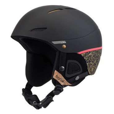 Шлем горнолыжный Bolle JULIET Black Rose Gold (17/18, 31497)