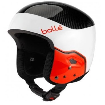 Шлем горнолыжный Bolle MEDALIST Carbon Pro White & Red (17/18, 31405)