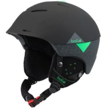 Шлем горнолыжный Bolle SYNERGY Soft Black & Green (17/18, 31483)