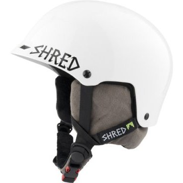 Шлем горнолыжный SHRED HALF BRAIN D-LUX BLEACH, белый (17/18, DHEHABG52)
