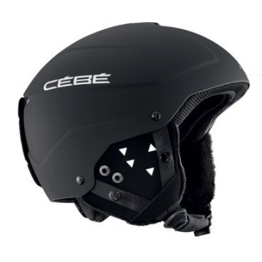 Шлем горнолыжный CEBE Element, матовый черно-серебристый (17/18, CBH243)