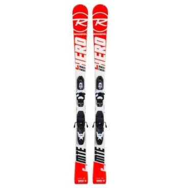 Горные лыжи с креплениями ROSSIGNOL HERO JR MULTI-EVENT + KID-X 4 (17/18, RRF01BB)