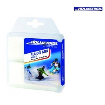Низкофтористый парафин Holmenkol Fluormix White 2x35g, TU (17/18, 24134)