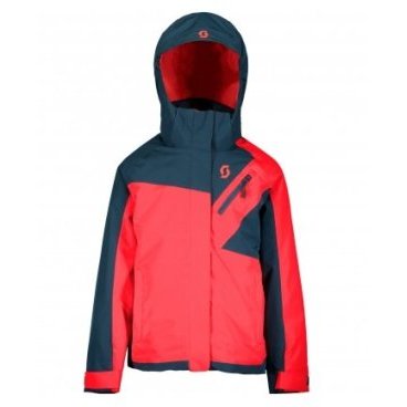Детская куртка Scott Ultimate Dryo 10 G`s nightfall blue/melon red (17/18, 2618215669)