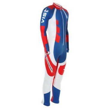 Комбинезон спусковой VIST RACE GS PRO FIS ocean/white/red RUS (16/17, S5APD80W030P009)