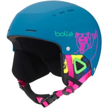 Шлем горнолыжный Bolle QUIZ MATTE NAVY BEAR (18/19, 31717)