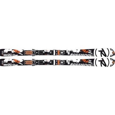 Горные лыжи с креплением ROSSIGNOL RADICAL JR SL PRO iBox RACING AX JR 70 S BK (132 см RA2AU01/RC1A0