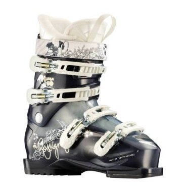 Ботинки горнолыжные ROSSIGNOL KIARA SENSOR 60 BLACK TRANSPARENT (23,5 RB28250)