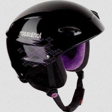 Шлем горнолыжный ROSSIGNOL TOXIC w black purple (58 см, black-purple matt RK1H404)