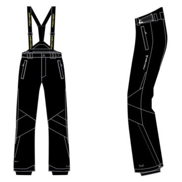мужские брюки ZAGREB (черный , S 040-0007)