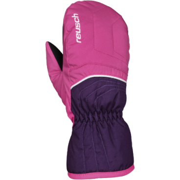 рукавицы детские REUSCH ARON Junior hot pink/purple pennant (5,5 4161434)