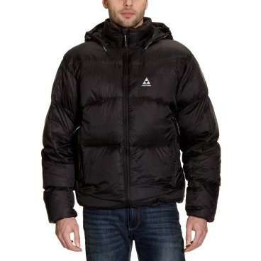 куртка пуховая мужская FISCHER DOWN JACKET CLOUD 550 blk/blk (12 г, 52/L, black G 11011)