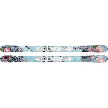 горные лыжи с креплением ROSSIGNOL TRIXIE XEL/XEL SAPH 100L WHT (14 г , 138 см RA2SP06+RCCD060)