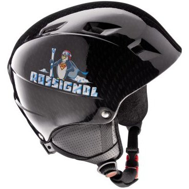 шлем горнолыжный детский ROSSIGNOL COMP J PINGUIN BLACK (14 г , ML RK2H502)