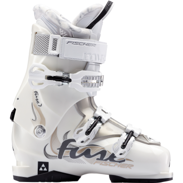 Ботинки горнолыжные FISCHER Fuze W 7 Vacuum CF перл /зол (2014 Г/23 5)