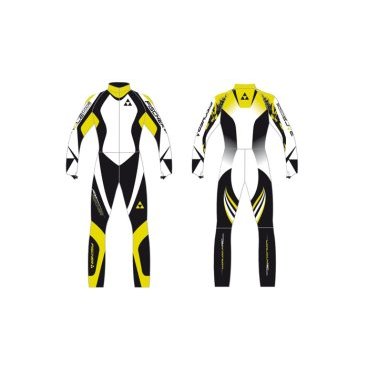 Комбинезон FISCHER Racing Suit jr (14г,сер/желт,128см G19813)