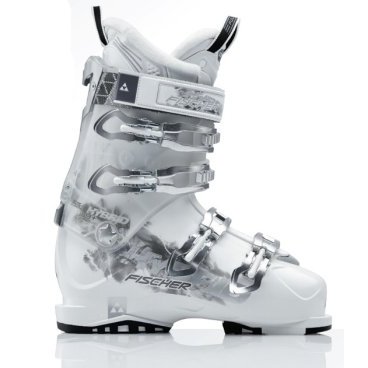 Горнолыжные ботинки Fisher Hybrid W 9+ Vacuum CF белый/белый прозрачный (24,5 15г, U15514)