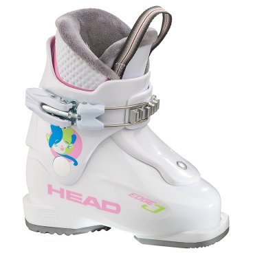 Ботинки горнолыжные HEAD EDGE J 1 white-pink (15г, 16,5	604 677)
