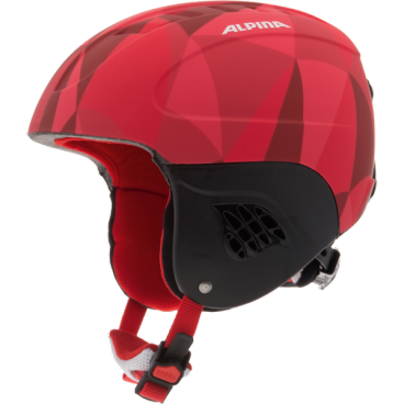 Шлем горнолыжный ALPINA CARAT L.E. red matt (15г, размер 54-58, A9042.52)