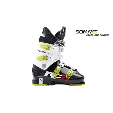 Ботинки горнолыжные FISCHER RC4 60 Jr черно/белые U19314 (15г, 21,5)
