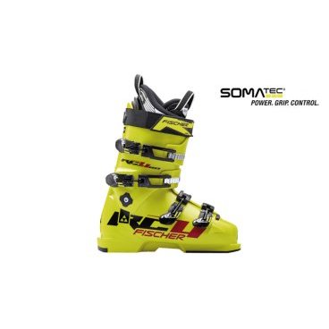 Ботинки горнолыжные FISCHER RC4 80 Jr. желтые U19114 (15г, 25)