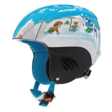 Шлем горнолыжный ALPINA CARAT blue dog (15г, размер 54-58, A9035.84)