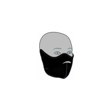 маска FISCHER FACE MASK TURKU WINDLOCK (black G82311)