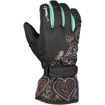 Перчатки подростковые Reusch Penny R-TEX® XT Junior (15 г, black / menthol 4361260)
