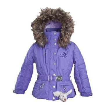 Куртка детская POIVRE BLANC W13-1000-BBGL/A с иск. мехом (13 г, р-р 3 года, цв. jacynthe 233 17)