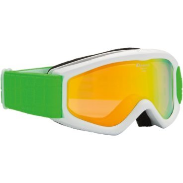 Очки горнолыжные ALPINA Carat D MM (Цвет white/green, 15/16г, A7222.12)