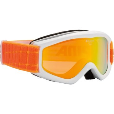Очки горнолыжные ALPINA Carat D MM (Цвет white/orange, 15/16г, A7222.11)