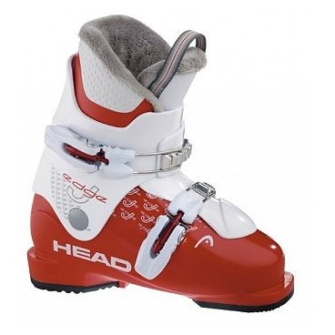 Ботинки горнолыжные детские HEAD EDGE J 2 white-red (14 г, р-р 21,5, 604 678)