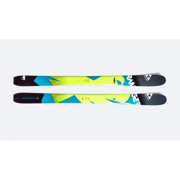 Горные лыжи с креплениями FISCHER RANGER 108 TI + ATTACK 16 W/O BRAKE [A] (16/17 г, A17016/T16313)