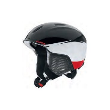 Шлем горнолыжный ALPINA CARAT LX black-white-red (16/17г., А9081)