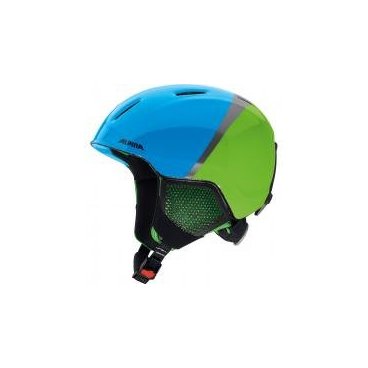 Шлем горнолыжный ALPINA CARAT LX green-blue-grey (16/17г., А9081)