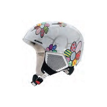 Шлем горнолыжный женский ALPINA CARAT LX patchwork-flower (16/17г., А9081)