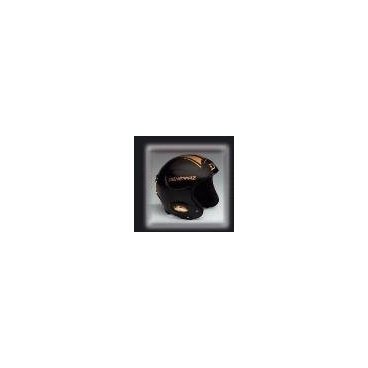 шлем горнолыжный DENERIAZ  THUNDER black shiny (15/16г, D1002BG)