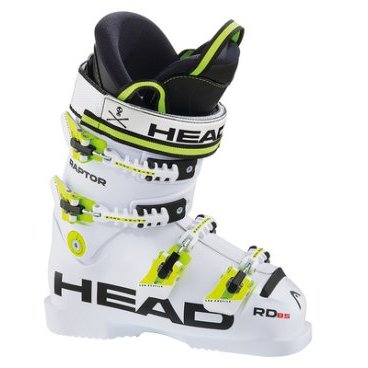 Горнолыжные ботинки HEAD RAPTOR B5 RD White (15/16 г, р- р24,5, арт.605600)