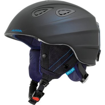 Шлем горнолыжный ALPINA GRAP 2.0 LE, nightblue-denim matt (17/18, A9094)