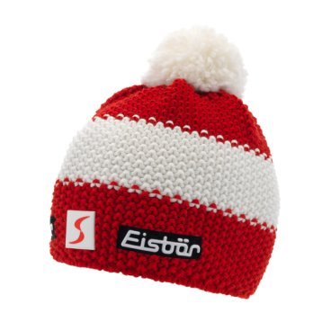 Шапка Eisbear Star Pompon MÜ SP ardea/white/ardea,  (17/18, 403346-AUT)
