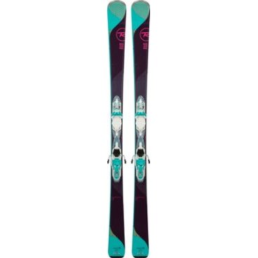 Горные лыжи с креплениями ROSSIGNOL TEMPTATION 77 + XPRESS W 10 B83 WHT/TURQUOISE,  (17/18, RRG03EZ+FCGD025)
