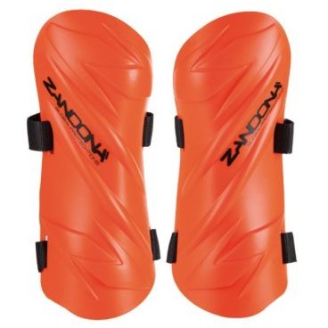 Защита голени ZANDONA Shinguard slalom fluo детская, оранжевая (17/18, 3235/KFL)